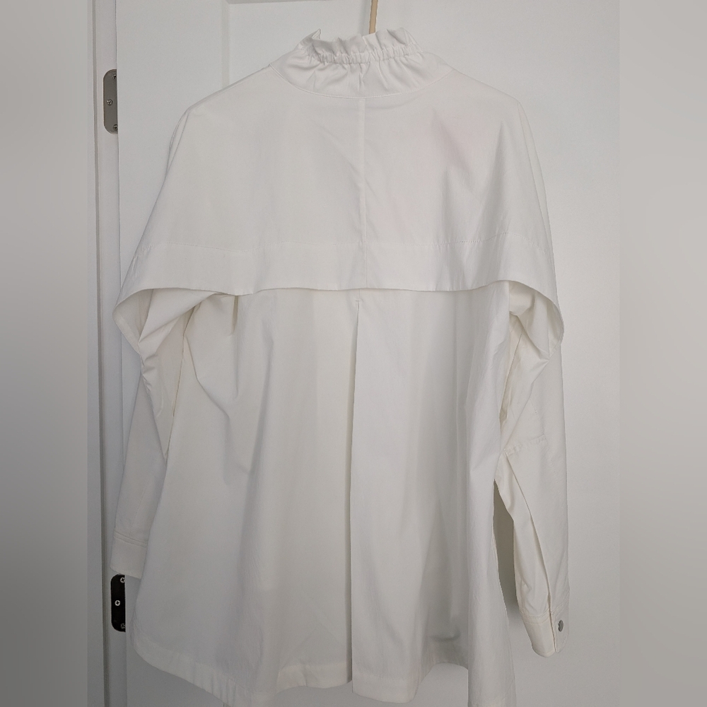 Athleta Advantage Poplin Windbreaker Jacket, Women's Size Small - Picture 9 of 9